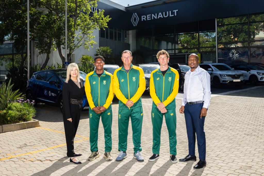 RENAULT SOUTH AFRICA ANNOUNCED AS OFFICIAL VEHICLE PARTNER OF TENNIS SOUTH AFRICA