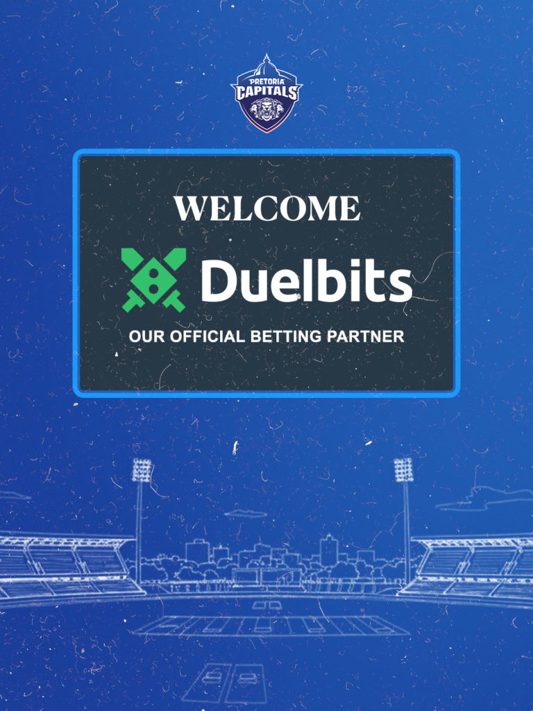 Pretoria Capitals Complete Jersey Roster with Duelbits as Official Betting Partner